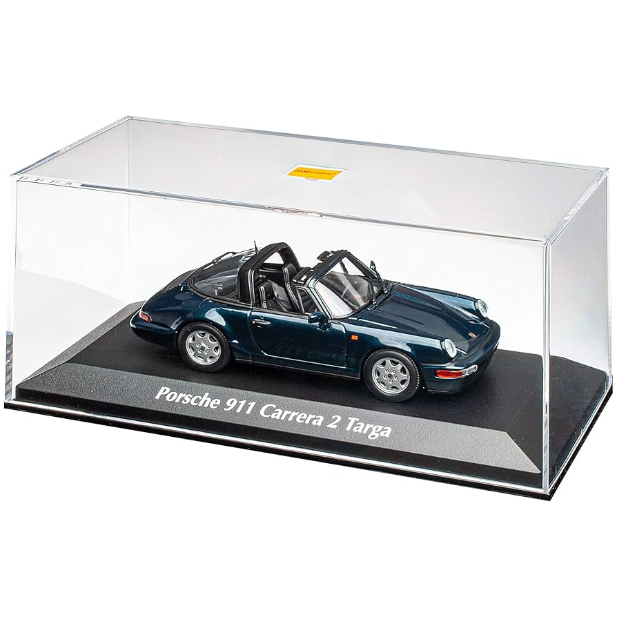 【MAXICHAMPS】Porsche 911 Carrera2 Targa Porsche 911 (964) Carrera 2 Targa Saphire Blue Metallic 1:43